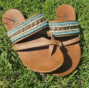 Cute buckle sandals
